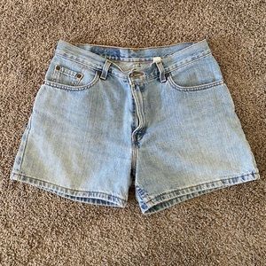 Levi’s high waisted jean shirt